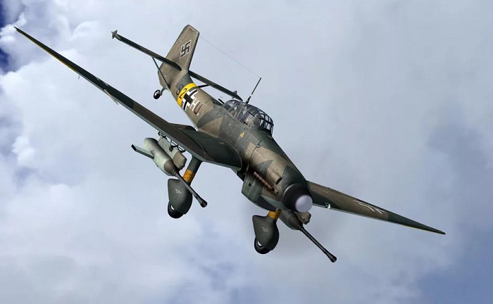 штурмовик Ju-87