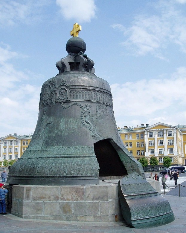 Царь-колокол — памятник русского литейного искусства XVII в.