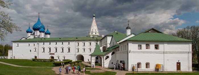 Панорама Суздальского кремля