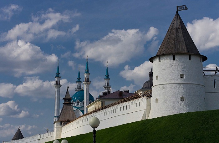 Стены и башни Казанского кремля