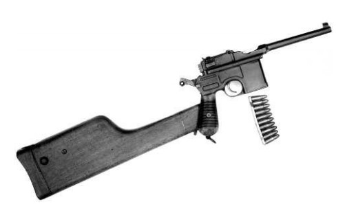 7,63-мм самозарядный пистолет «Маузер» С/96 «классической» модели 1912 г.