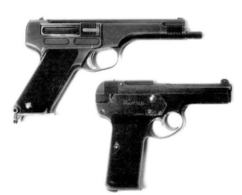 Опытные пистолеты С.А. Коровина — 7,62-мм ТКБ-160 и 7,65-мм образца 1927 г.