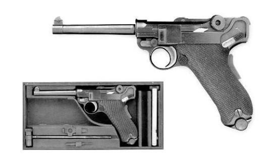 7,65-мм пистолет «Парабеллум» 1900 г. системы Георга Люгера (Люгера-Борхарда) с принадлежностью