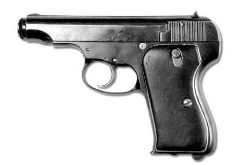 Опытный 9-мм пистолет П.В. Воеводина 1948 г.