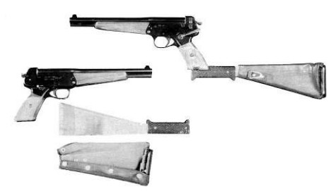 «Трехствольный пистолет» ТП-82 с отъемным прикладом-мачете