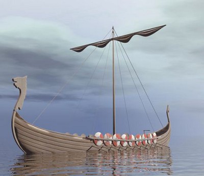 Первые корабли Древней Руси