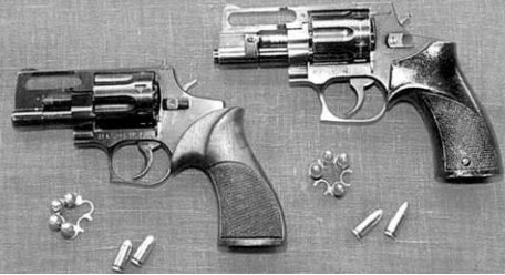 Револьверы «Носорог» «перевернутой схемы» в двух модификациях 