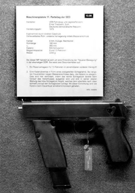 Опытный 9-мм автоматический пистолет МРi.11