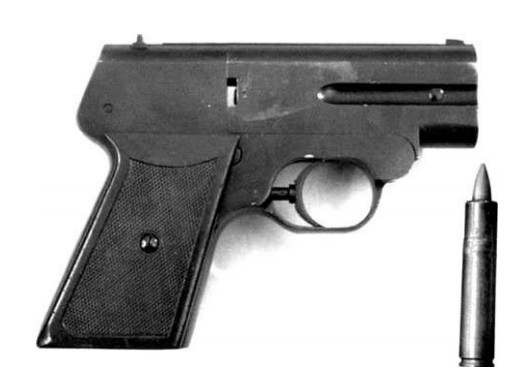 7,62-мм бесшумный неавтоматический двуствольный пистолет С-4 «Гроза»