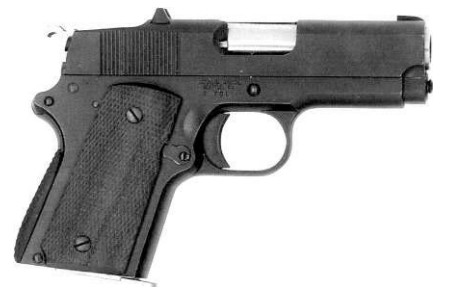 Малогабаритная модификация пистолета «Кольт Детоникс» Mark 1 