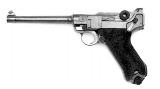 9-мм пистолет Р.04 «Парабеллум» (т.н. «флотская модель»)