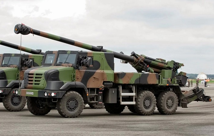 Самоходная артиллерийская установка CAESAR (Франция)