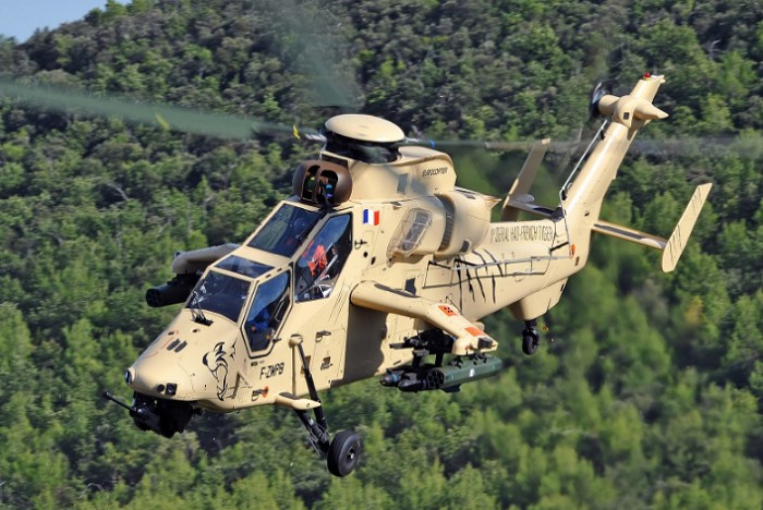 вертолет Eurocopter Tiger