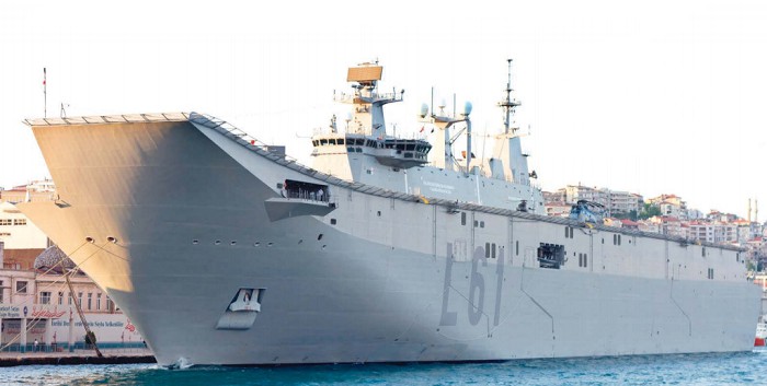Испанский боевой корабль Juan Carlos I
