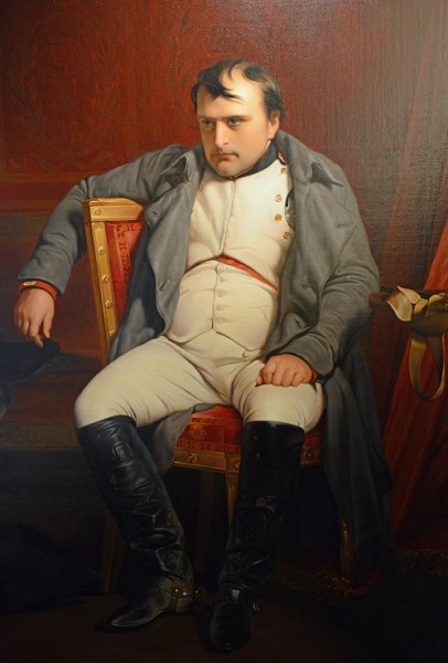 П. Деларош. Наполеон после отречения
