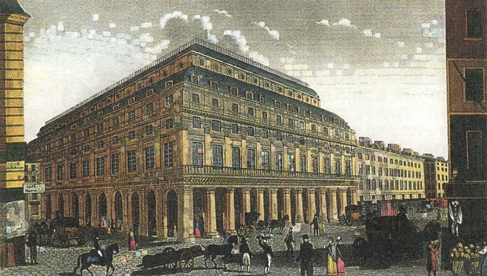 Французским театр в 1820 г. Париж