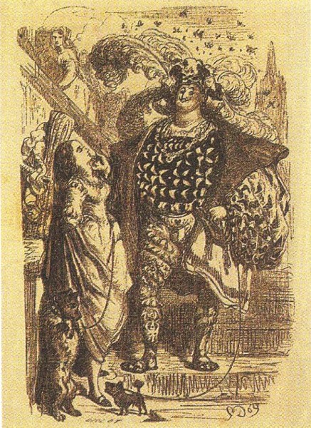 Г. Доре. Иллюстрация к «Озорным рассказам» О. де Бальзака. Издание 1855 г. Париж