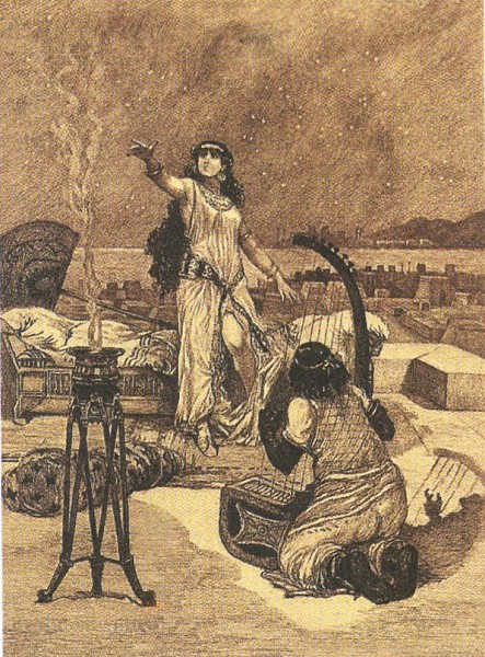 Иллюстрация к роману Г. Флобера «Саламбо». Издание 1887 г.