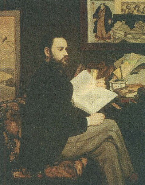 Э. Мане. Портрет Эмиля Золя. 1868 г.