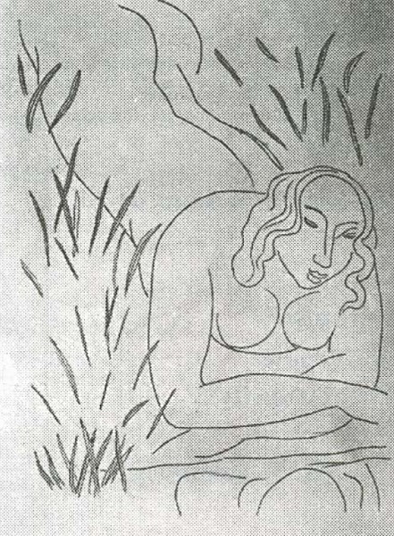 А. Матисс. Иллюстрация к поэме С. Малларме «Иродиада». 1932 г.