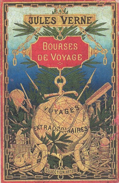 Обложка книги Ж. Верна «Необыкновенные путешествия»