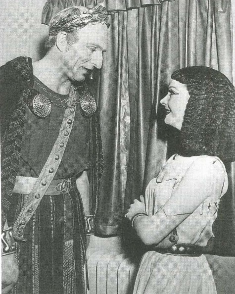 Кадр из фильма «Цезарь и Клеопатра». Режиссёр Г. Паскаль. 1946 г.