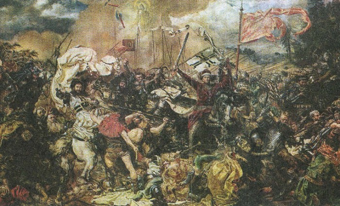 Ян Матейко. Битва под Грюнвальдом. 1878 г.