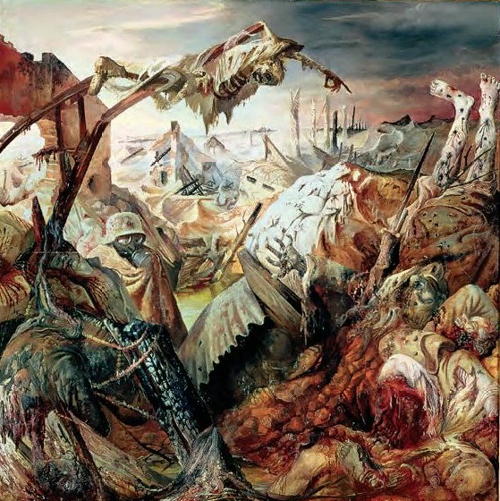 О. Дикс. Война. Центральная часть триптиха. 1929—1932 гг.