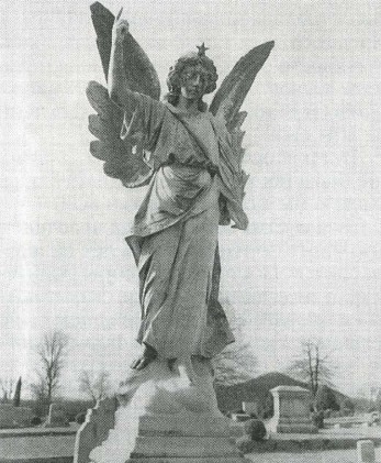 Ангел с крыльца мастерской надгробий, принадлежавшей отцу Т. Вулфа