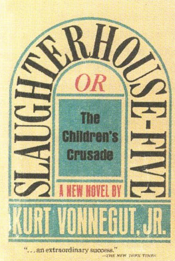 Обложка первого издания романа К. Воннегута «Бойня номер пять». 1969 г.