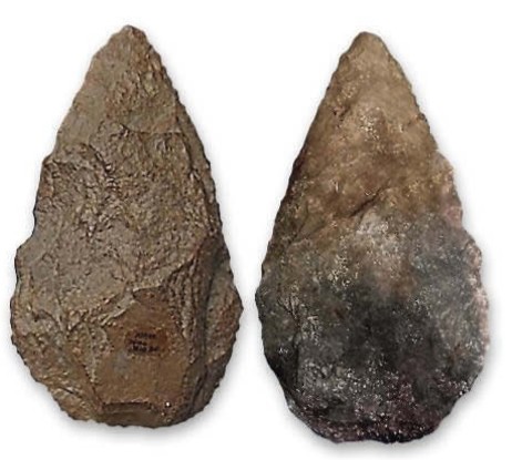 Этим заточенным камням, найденным в Сьерра-де-Атапуэрка, более миллиона лет