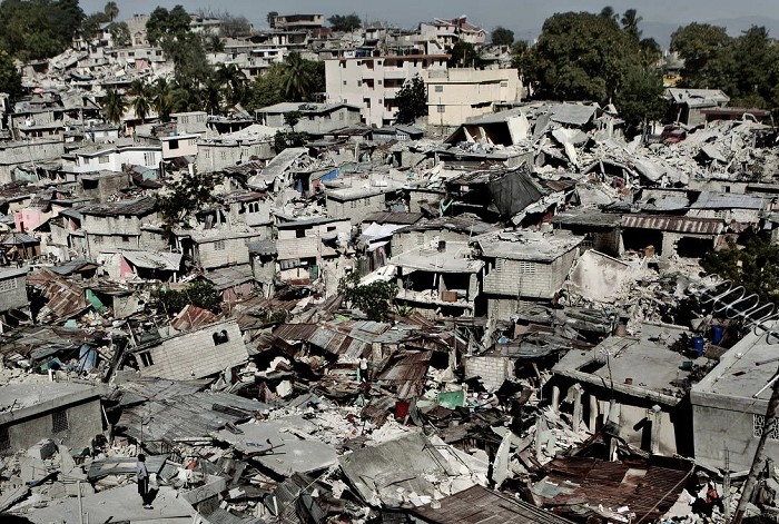 После землетрясения в Порт-о-Пренсе (Гаити), 28 августа 2010 г.