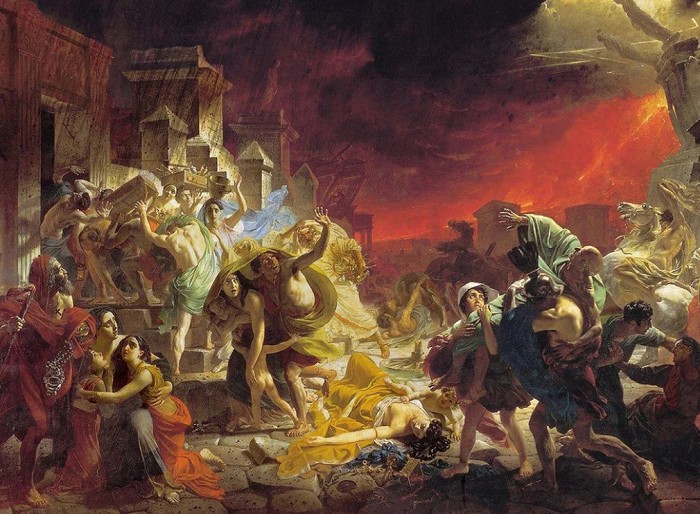 «Последний день Помпеи» (1830-1833). Карл Брюллов