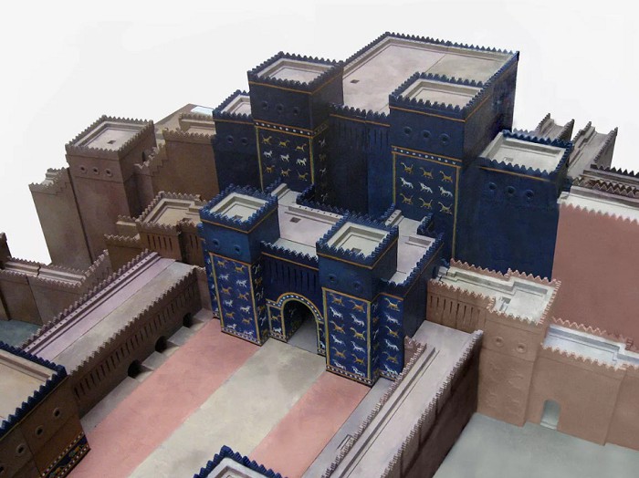 Реконструкция ворот Иштар в Вавилоне