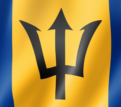 флаг острова Барбадос