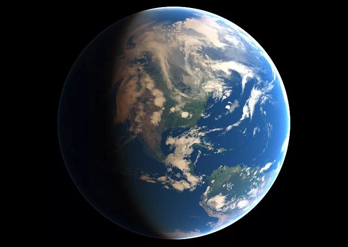 Родная Земля. Вид из космоса