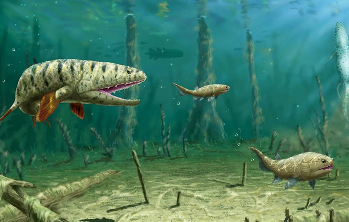 Рыбы мезозойской эры