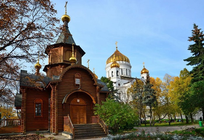 Деревянный православный храм-часовня во имя Державной иконы Божией Матери