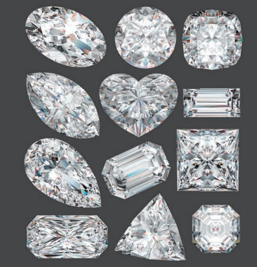 Формы огранки алмазов 