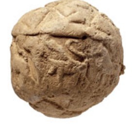 Шумерский сосуд для токенов. III тыс. до н. э.