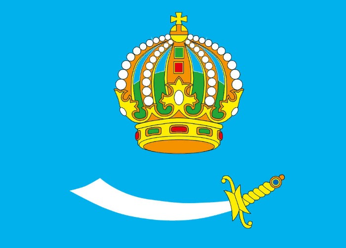 Корона на флаге Астрахани