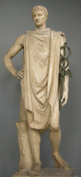 Гермес. Древнегреческая статуя