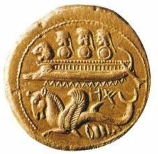 Финикийская монета