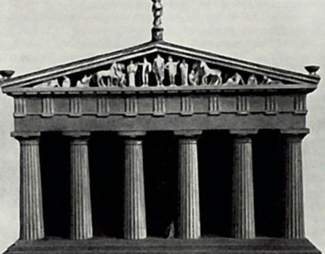 Храм Зевса в Олимпии. Реконструкция
