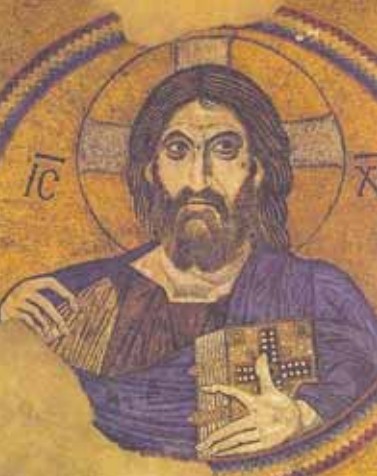 Христос Пантократор. Мозаика в афинской церкви Успения Богородицы