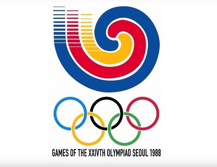 Эмблема летней Олимпиады 1988 г. в Сеуле