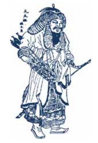 Чингисхан. С китайской средневековой миниатюры