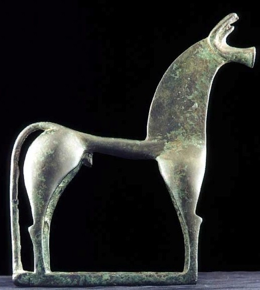 Статуэтка коня из Олимпии. Греция гомеровского периода