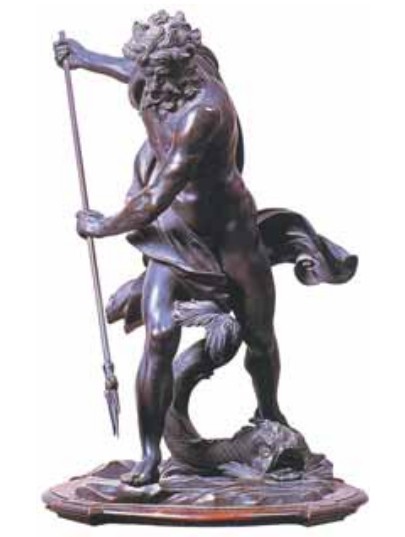 Античная статуя Посейдона