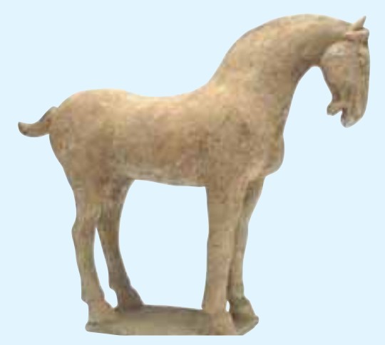 Небесныгй конь. Китайская статуэтка эпохи Хань
